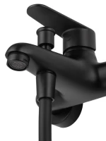 Смеситель для ванны с душем Wonzon & Woghand Alfa WW-AE3204-MB матовый черный Смеситель для ванны с душем Wonzon & Woghand Alfa WW-AE3204-MB матовый черный