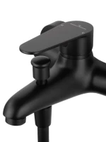 Смеситель для ванны с душем Wonzon & Woghand Alfa WW-AE3204-MB матовый черный Смеситель для ванны с душем Wonzon & Woghand Alfa WW-AE3204-MB матовый черный