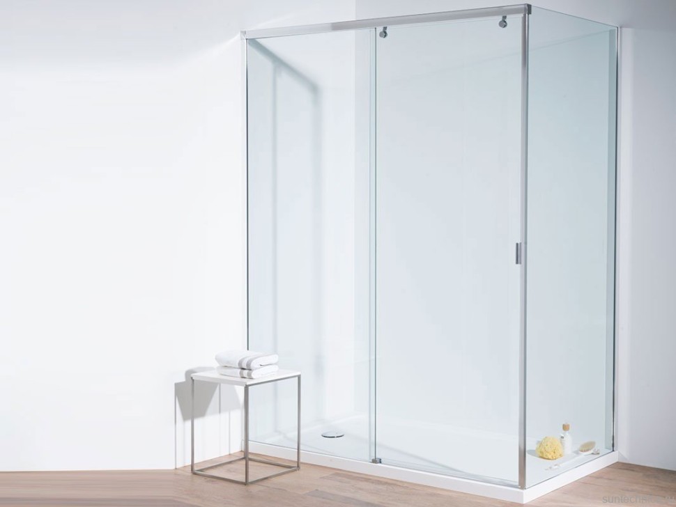 Душевой уголок Ceruttispa Marbella 120-L 120x80, профиль хром