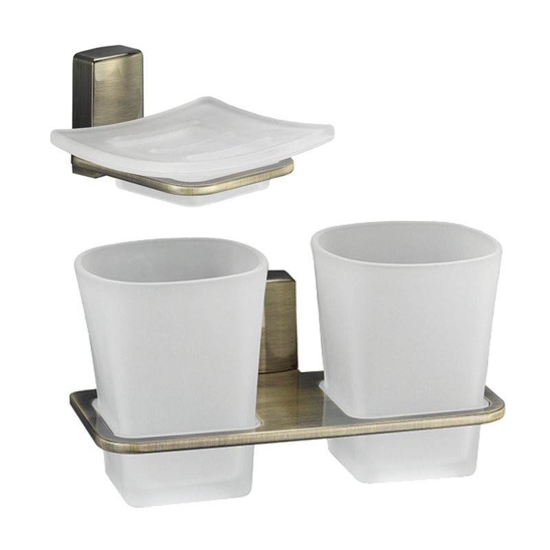 Набор Стакан Wasserkraft Exter K-5228D + Мыльница K-5229