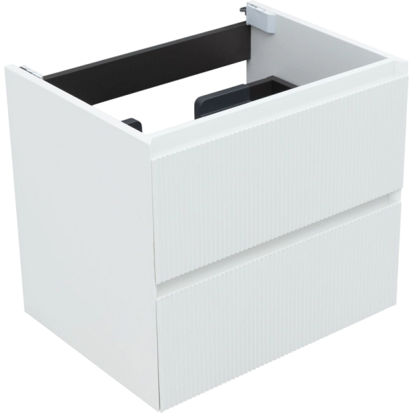 Тумба под раковину без столешницы Aquanet Альтера 60 подвесная, белая матовая