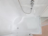 Душевая кабина Royal Bath RB 8120BP1-T L с высоким поддоном, с сиденьем
