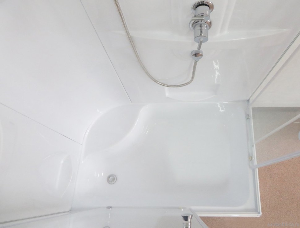 Душевая кабина Royal Bath RB 8120BP1-T L с высоким поддоном, с сиденьем