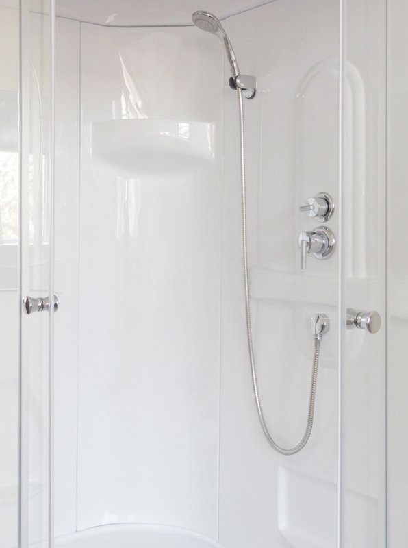 Душевая кабина Royal Bath RB 8120BP1-T L с высоким поддоном, с сиденьем