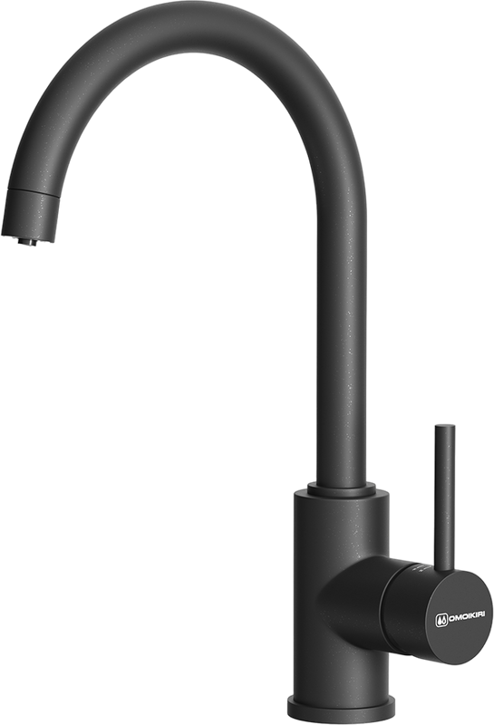 Смеситель для кухни Omoikiri Shinagawa 2 Plus BL черный