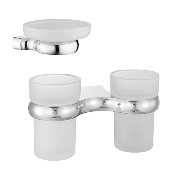 Набор Стакан Wasserkraft Berkel K-6828D + Мыльница K-6829