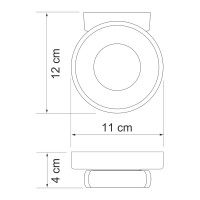 Набор Стакан Wasserkraft Berkel K-6828D + Мыльница K-6829 Набор Стакан Wasserkraft Berkel K-6828D + Мыльница K-6829