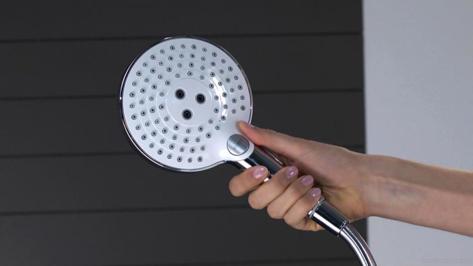 Душевой комплект Hansgrohe Raindance Select E 300 (3 jet) 26468400 + 26530400 + 28272000 + 26456400 + 15734400 + 15736400