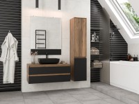 Зеркало Brevita Dakota 80 черное