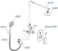 Душевой комплект Wasserkraft A14229