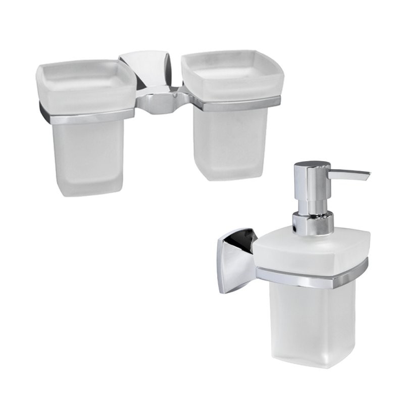 Набор Стакан Wasserkraft Wern K-2528D + Дозатор K-2599