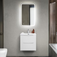 Мебель для ванной комнаты BelBagno Marino-cer-mini 50 подвесная, bianco opaco