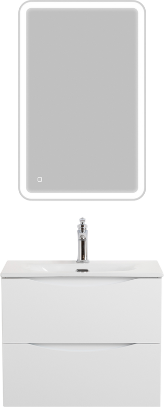 Мебель для ванной комнаты BelBagno Marino-cer-mini 50 подвесная, bianco opaco