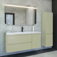 Мебель для ванной комнаты Caprigo Forte 120 R подвесная, фисташка