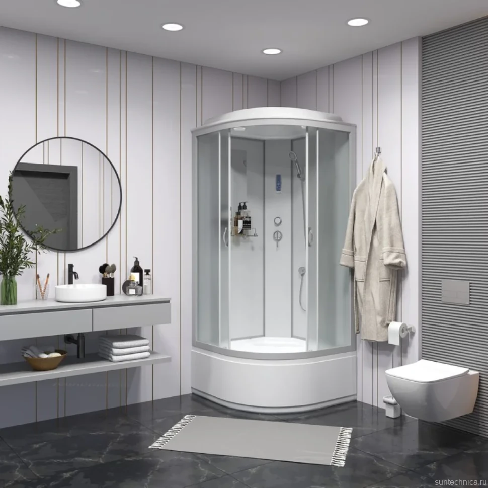 Душевая кабина Niagara Classic NG-2307-14P 80x80 см, с пультом управления