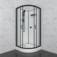 Душевая кабина Triton Прайм Блэк Щ0000077366 90х90 А без крыши