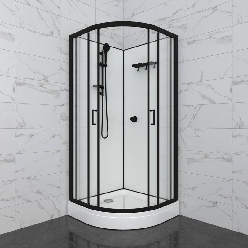 Душевая кабина Triton Прайм Блэк Щ0000077366 90х90 А без крыши