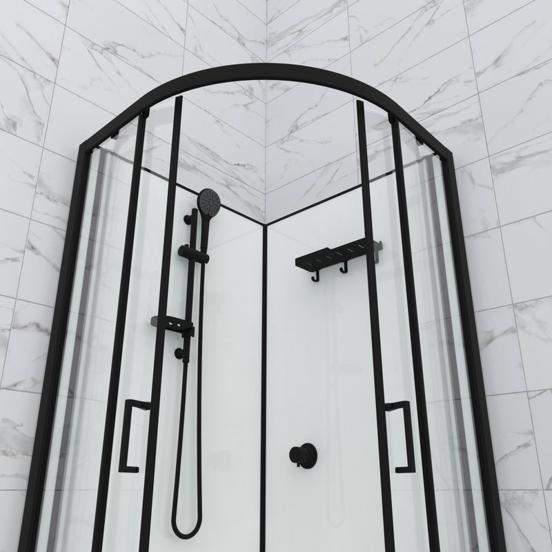 Душевая кабина Triton Прайм Блэк Щ0000077366 90х90 А без крыши