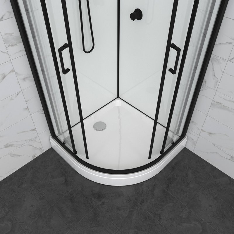 Душевая кабина Triton Прайм Блэк Щ0000077366 90х90 А без крыши