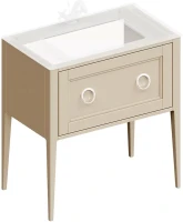Тумба под раковину KERAMA MARAZZI Plaza Classic Neo 80 капучино матовый