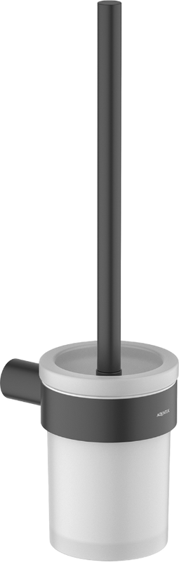 Набор Держатель AQUATEK Лира AQ4408MB матовый черный + Ершик AQ4410MB матовый черный