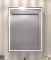 Зеркало-шкаф Vigo Geometry Сlassic 60 с подсветкой, белый