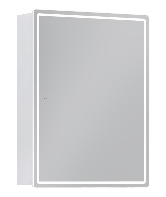 Зеркало-шкаф Vigo Geometry Сlassic 60 с подсветкой, белый
