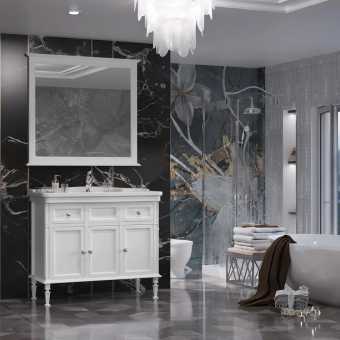 Мебель для ванной Opadiris Кантара 105 белая