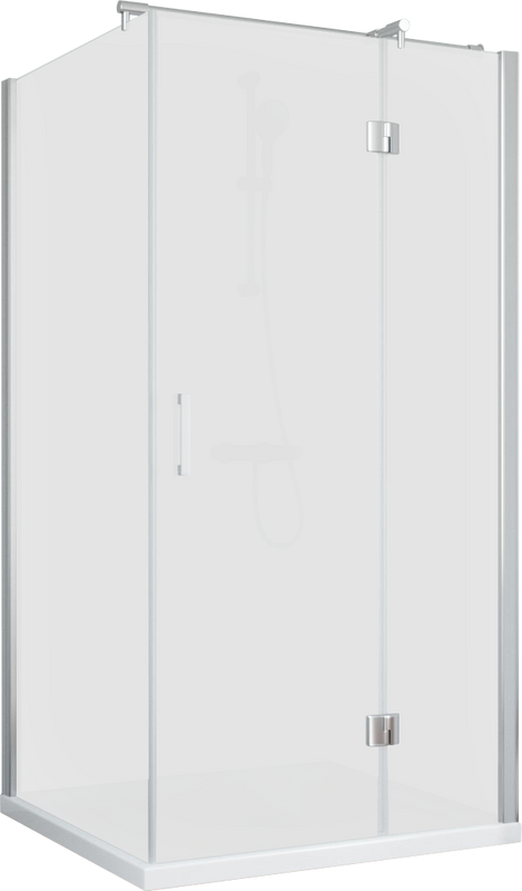 Душевой уголок Vegas Glass AFP-Fis TUR NOVO h1890 120*100 08 10 R профиль глянцевый хром, стекло сатин