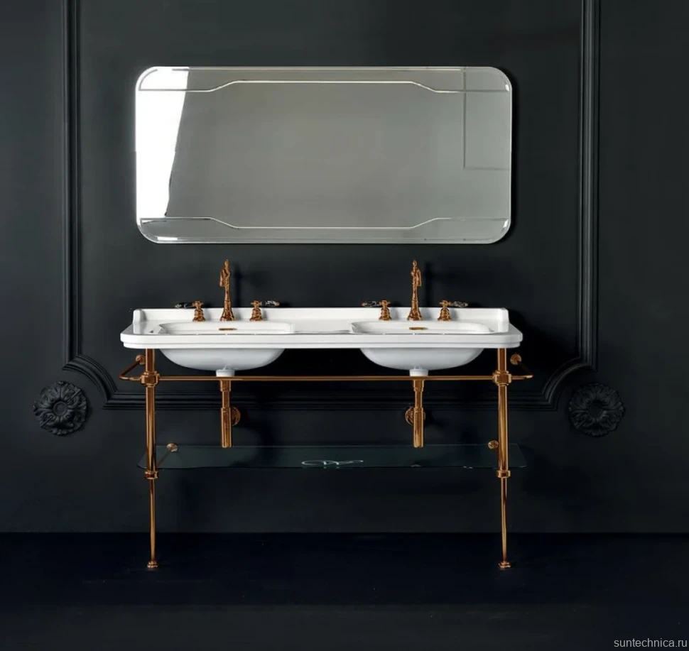 Раковина Kerasan Waldorf 4143 с 3 отверстиями