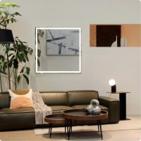 Зеркало настенное AQUAme 77x77