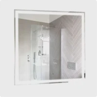 Зеркало настенное AQUAme 77x77 Зеркало настенное AQUAme 77x77