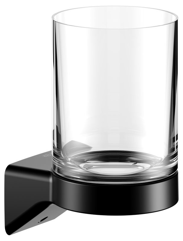 Стакан для ванной Keuco Aveno 14650 настенный, черный