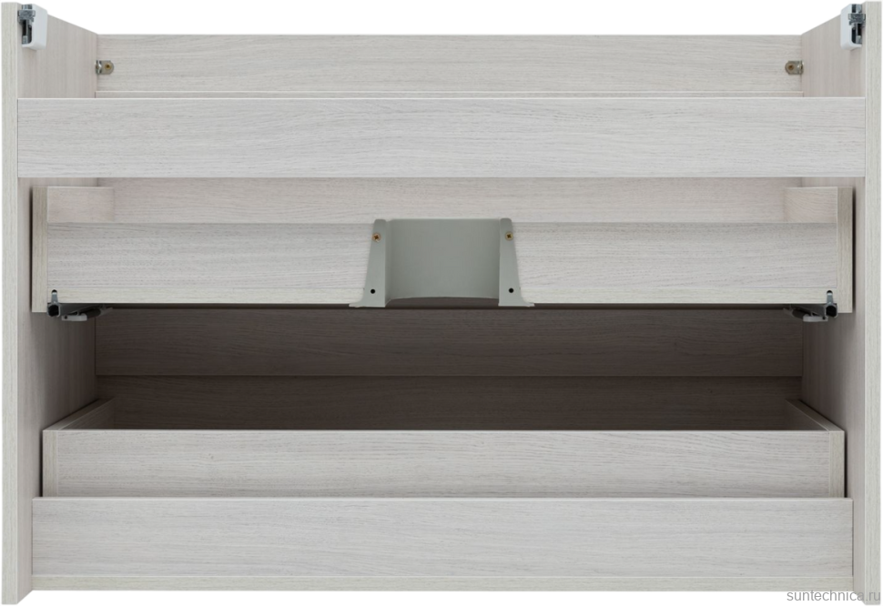 Тумба под раковину без столешницы Aquanet Нота new 90 подвесная, дуб холден