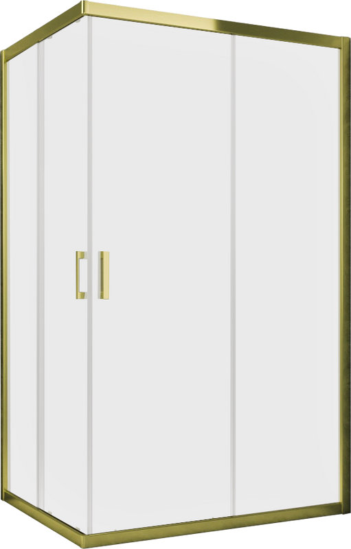 Душевой уголок Vegas Glass ZA-F Tur Novo h1900 120*90 09 10 профиль золото, стекло сатин