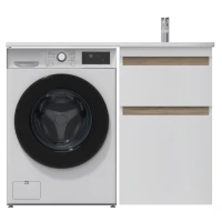 Тумба с раковиной AM.PM X-Joy 60 R под узкую стиральную машину Тумба с раковиной AM.PM X-Joy 60 R под узкую стиральную машину