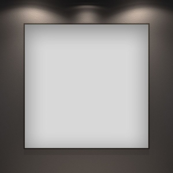 Зеркало Wellsee 7 Rays’ Spectrum 70х70 черное матовое