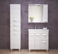 Тумба с раковиной Corozo Денвер 80, напольная