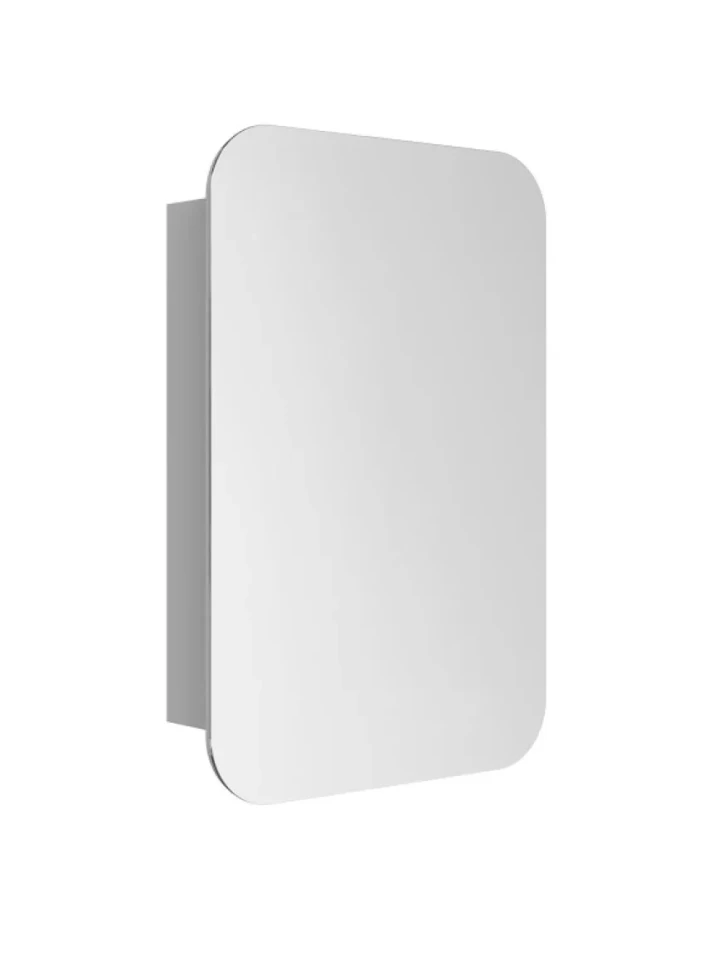 Зеркало-шкаф Alavann Cosmetic 50x75 с приближением, глянцевый белый