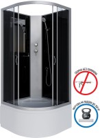 Душевая кабина Niagara Classic NG-2509-14BK 100х100 см, без крыши