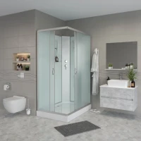 Душевая кабина Niagara Classic NG-43975-14QBK 90х70 см, без крыши