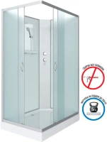Душевая кабина Niagara Classic NG-43975-14QBK 90х70 см, без крыши