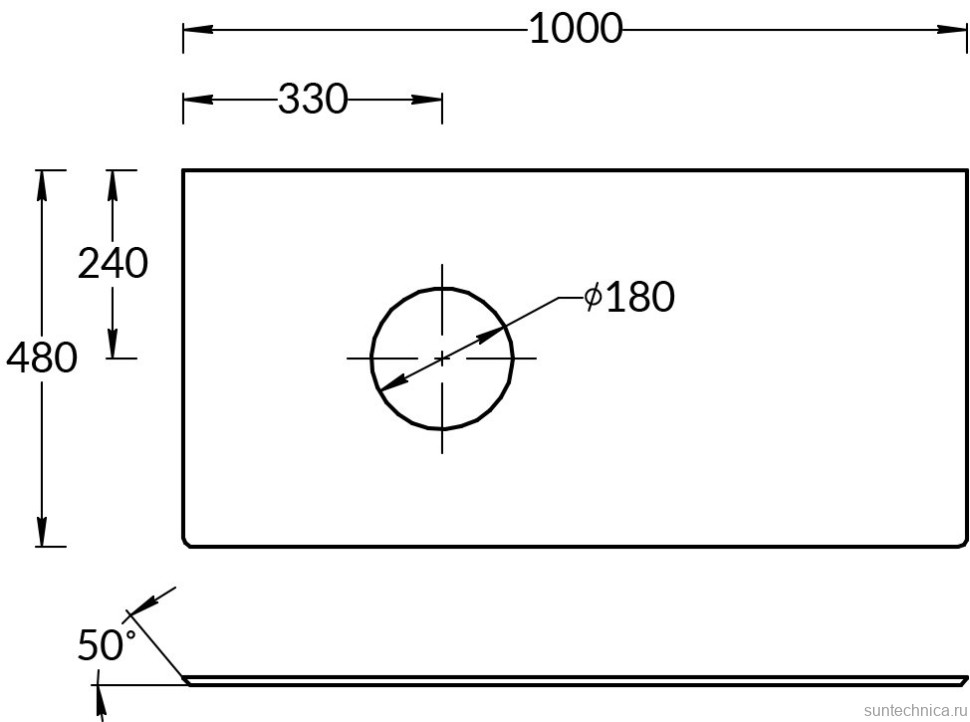 Мебель для ванной комнаты KERAMA MARAZZI Iconico 100 подвесная, 1 ящик, черная, столешница CO5, с раковиной Sabbia 50, белой глянцевой