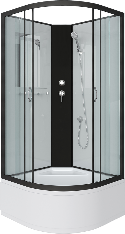 Душевая кабина Niagara Classic NG-6708-14BK 90x90 см, без крыши