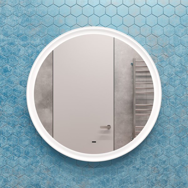 Зеркало круглое STWORKI Гриндстед 60 с подсветкой