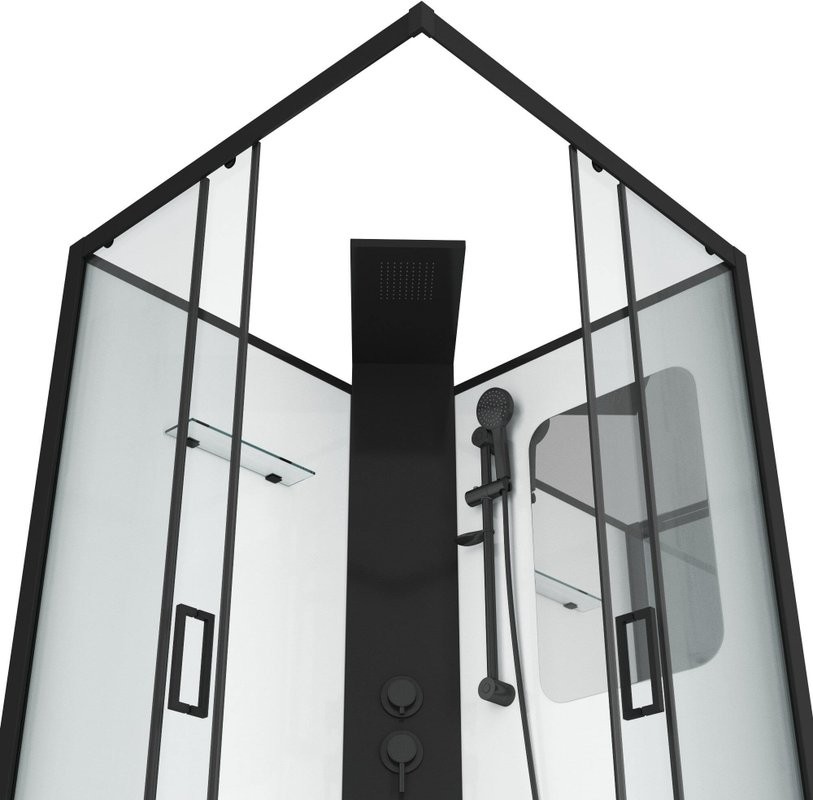 Душевая кабина Grossman Elegance GR251Q 90х90 см, без крыши