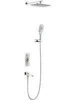 Душевой комплект Timo Helmi SX-4099/00-16SM С ВНУТРЕННЕЙ ЧАСТЬЮ, хром-белый