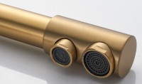 Смеситель для кухни Shevanik S328G золотой сатин