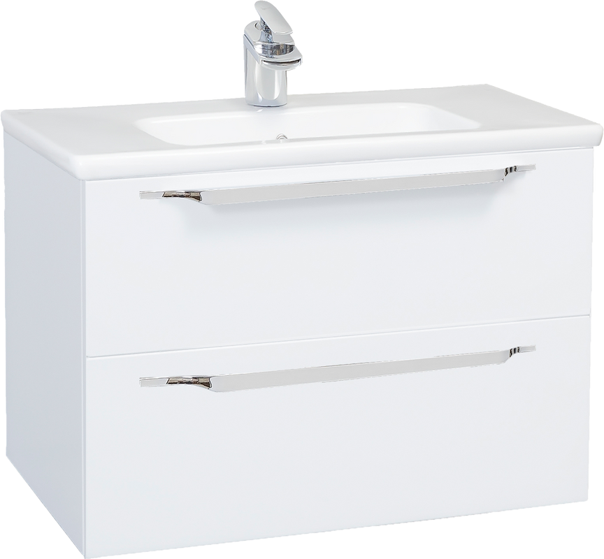 Тумба с раковиной Bellezza Луиджи 80 белая