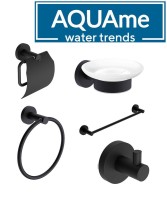 Аксессуары для ванной AQUAme набор AQM7221MB Аксессуары для ванной AQUAme набор AQM7221MB